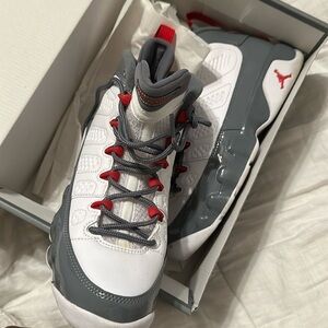 7 youths size 8.5 women Jordan 9 retro gs worn once